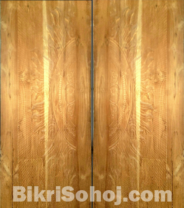 সেগুন কাঠের ২ পাল্লার মেইন দরজা